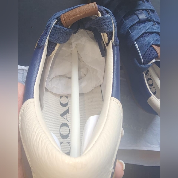 COACH men's low top sneaker - Picture 4 of 8